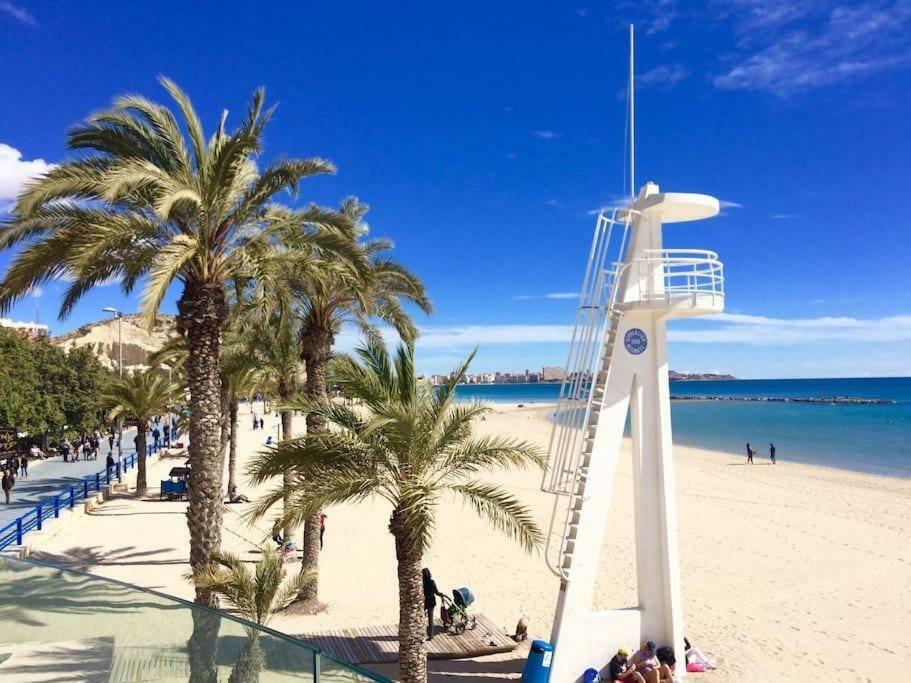 Lovely, New, Bright 3 Mins To Beach Apt 105 Sq Meters Alicante Kültér fotó